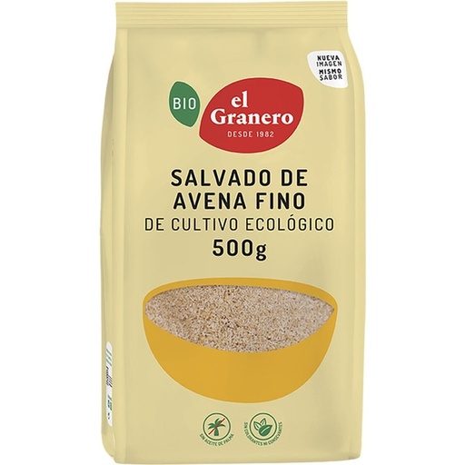 [8422584048728] Salvado De Avena Fino 500 Grs. (El Granero)
