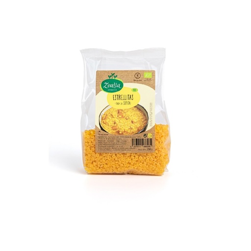 [8437011986085] Estrellitas para Sopa 250 Grs. Sin Gluten (Zealia)