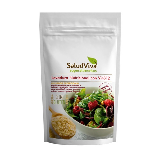 [014580000008] Levadura Nutricional C/Vit. B12 500 Grs. (SaludViva)