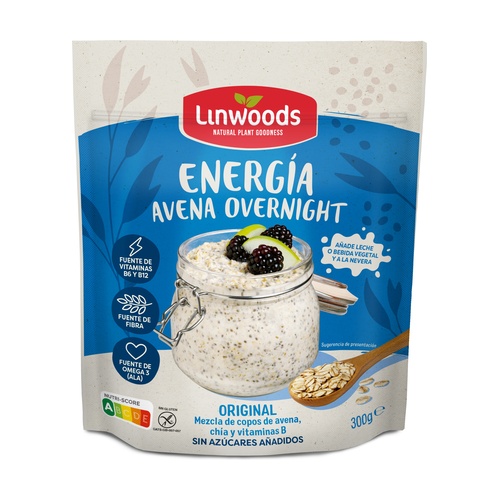 [5016887007280] Proteina Overnight Avena Original 300 Grs. (Linwoods)  