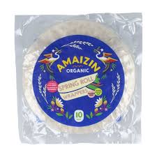 [8718976020510] Envoltorio de Arroz para Rollitos 10 Piezas (Amaizin)