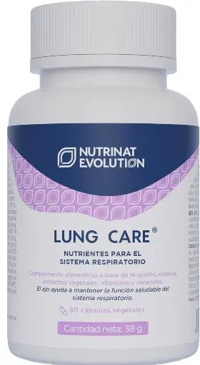 [8437010204494] Lung Care 60 Caps. (Nutrinat Evolution) 