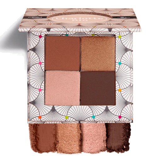 [3701399704445] Sombra de Ojos x 4 Brown Nude (Charlotte Bio) 
