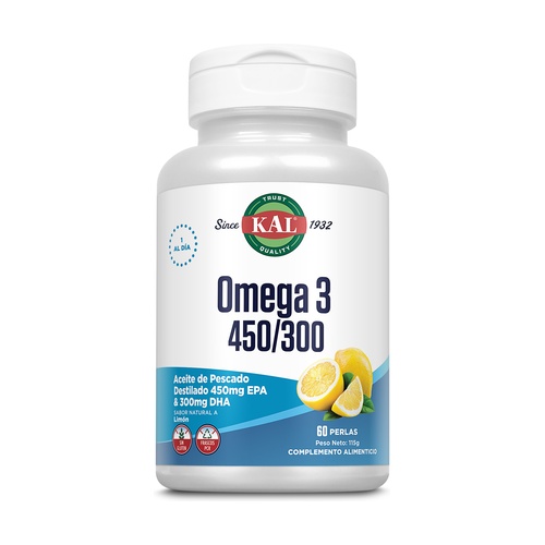 [021245846406] Omega 3  450/300 60 Perlas (Kal) 