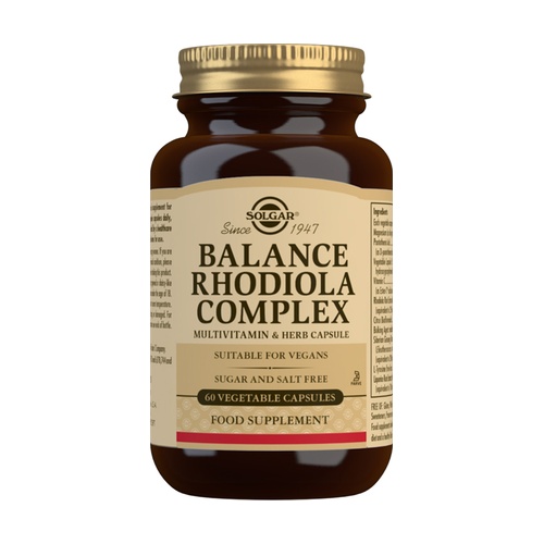 [033984015333] Balance Rodiola Complex 60 Caps. (Solgar) 