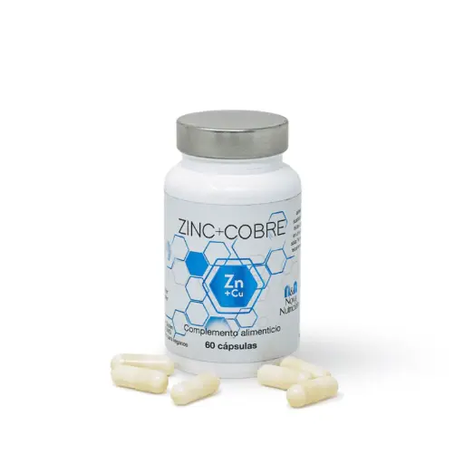 [8437011323828] Zinc Cobre 60 Caps. (Nova Nutricion) 