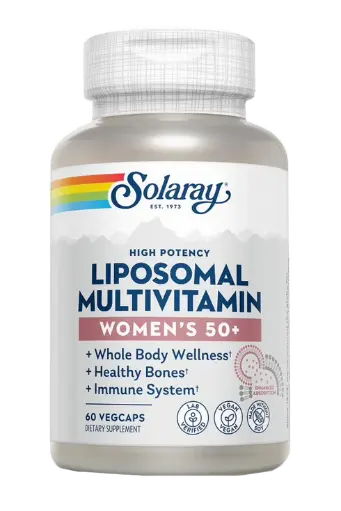 [076280616903] Womens +50 Liposomal Multivitamin 60 Cap. (Solaray)