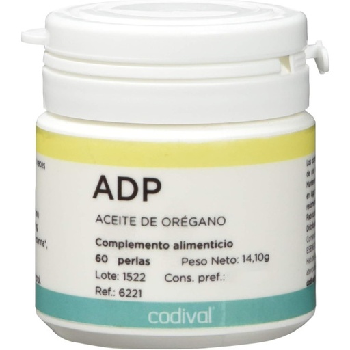 [8437020529082] ADP Aceite de Oregano 60 perlas (Codival)