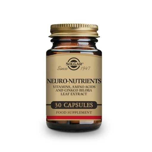 [033984018457] Neuro Nutrientes 30 Cáps. (Solgar) 