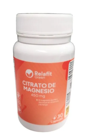 [8430517000729] Citrato De Magnesio 450 MG. 30 Caps. (Relafit)