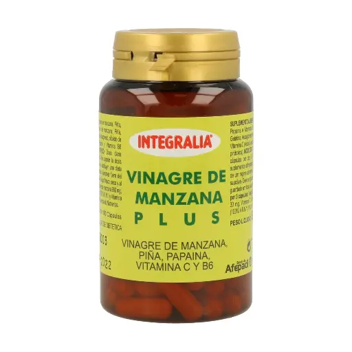 [8436000541502] Vinagre de Manzana Plus 100 Caps. (Integralia)