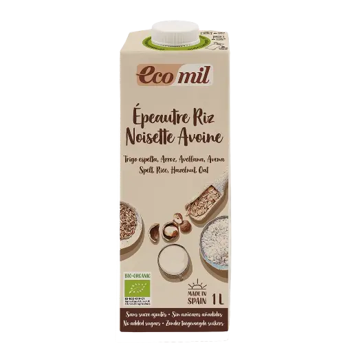 [8428532192291] Bebida Espelta Arroz Avellana y Avena 1 Ltr. (Ecomil)