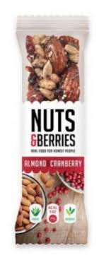 [5425036870611] Barrita Almendras Arandanos  40 gr (Nuts Y Berry)
