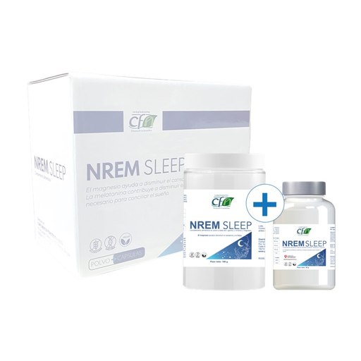 [8436608681372] Nrem Sleep Polvo 186 Gr y 60 Caps. (CFN)