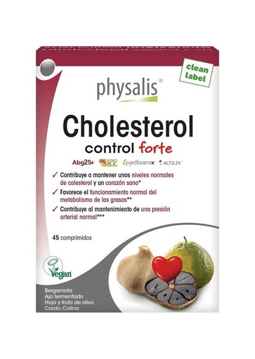 [5407009332586] Colesterol Control Forte 45 Comp. (Physalis)