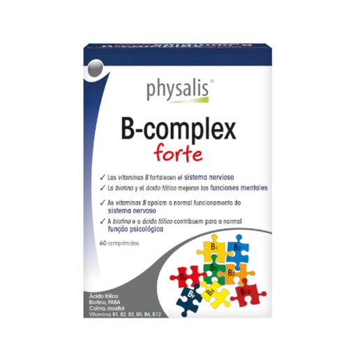 [5412360015481] B Complex Forte 30 Comp. (Physalis)