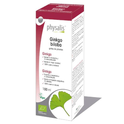 [5412360006076]  Extracto Ginkgo Biloba Bio 100 ml. (Physalis)   