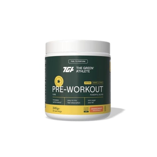 [5412360023776] Pre workout Vegan 345 Grs. (The Green Athlete)
