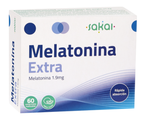 [8423245071048] Melatonina Extra 1,9 Mg. 60 Comp. Masticables (Sakai)