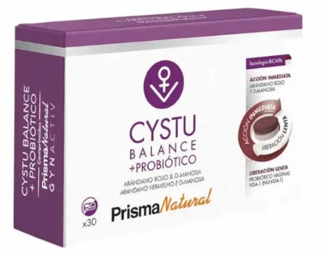 [8436582882703] Cystu Balance + Probiotico 30 Comp. (Prisma Natural)