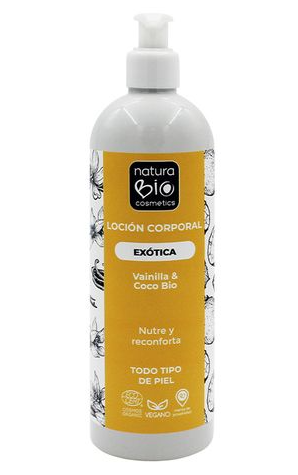 [8437024477648] Locion Corporal Exotica Vainilla Coco 500 ml. (Natura Bio)