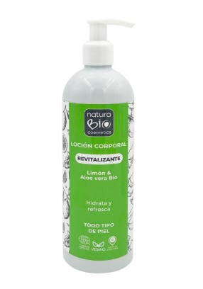 [8437024477389] Locion Corporal Revitalizante Limon Aloe 500 ml. (Natura Bio)