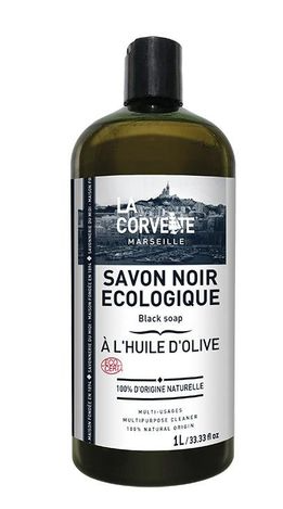 [3182612709056] Jabon Liquido Negro Oliva Bio 1 L. (La Corvette)