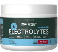[5412360023707] Electrolitos Puro Vegan Frutos Rojos 320 gr (The Green Athlete)