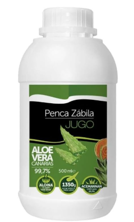 [8437007707168] Jugo De Aloe Puro 500 Ml. (Penca Zabila)