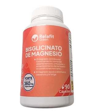 [8430517000743] Bisglicinato de Magnesio 90 Caps. (Relafit Green)