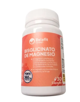 [8430517000736] Bisglicinato de Magnesio 30 Caps. (Relafit)