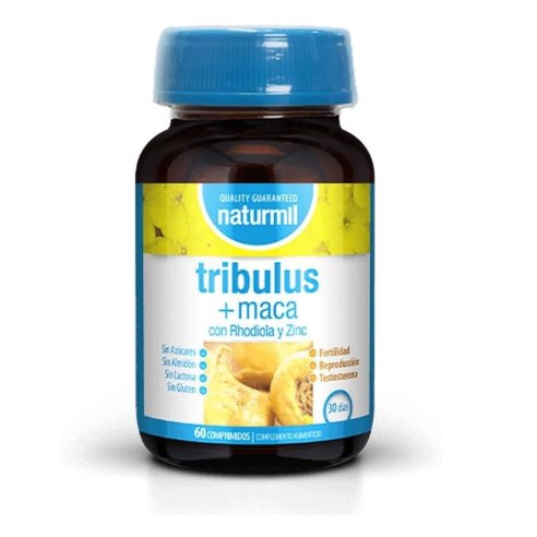 [5605481205118] Tribulus Maca Rodiola Zinc 60 + 20 Comp. (Naturmil) 