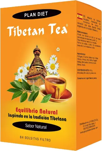 [8437003972072] Te Tibetano  Natural 84 Filtros (Plan Diet)