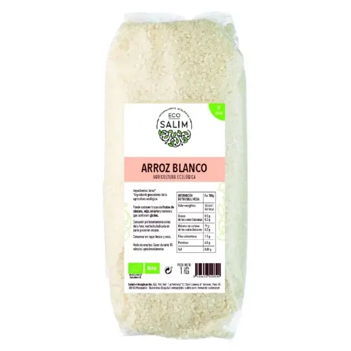 [8426633000392] Arroz Blanco Redondo 1 Kg. (Eco Salim) 