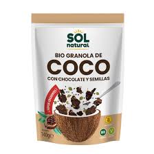 [8435037800118] Granola Crunchy Coco Chocolate y Semillas 140 Grs. (Sol Natural)