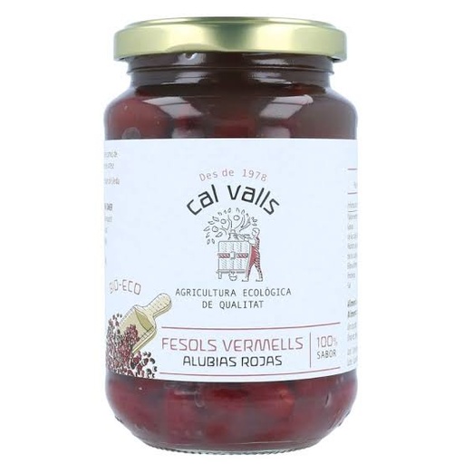 [8427406066201] Alubias Rojas Cocidas 250 Ml. (Cal Valls)