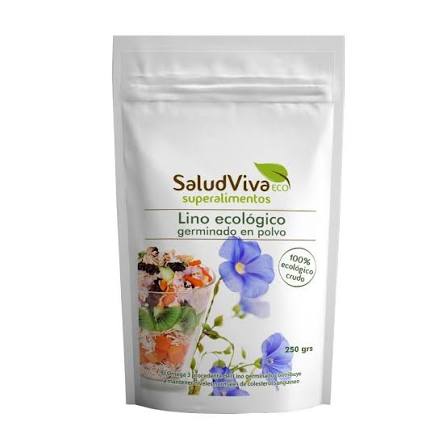 [015200000002] Lino Germinado Molido Bio 250 Grs. (Salud Viva)