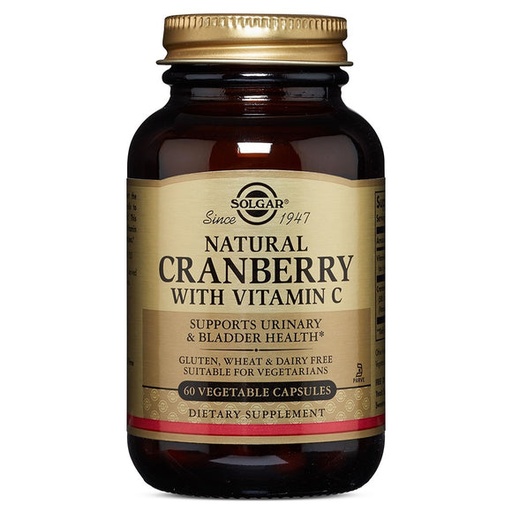 [033984009554] Arandano Rojo + Vitamina C  60 Caps. (Solgar)