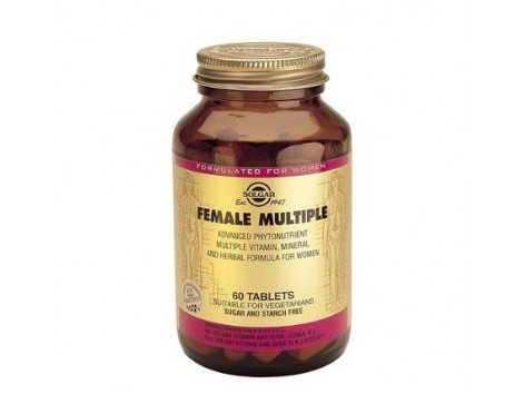 [033984010741] Female Multiple 60 Comp. (Solgar) "Complejo Mujer"