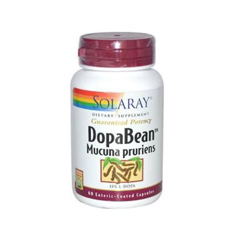 [076280444834] Dopabean (Mucuna Pruriens ) *Descatalogada* 60Caps (Solaray)