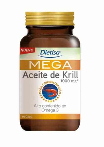 [3175681146921] Mega Krill 1000 Mg. 60 Perlas (Dietisa)