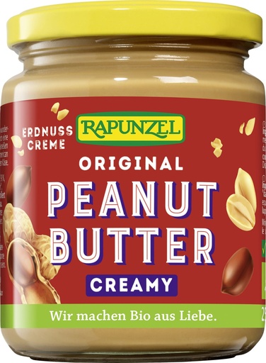 [4006040000389] Crema De Cacahuete y Caramelo Bio 250 Grs. (Rapunzel)