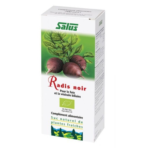 [4006309024330] Jugo Rabano Negro Bio 200 Ml. (Salus)