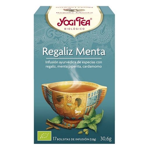 [4012824400337] Yogi Tea Regaliz Menta Filtro