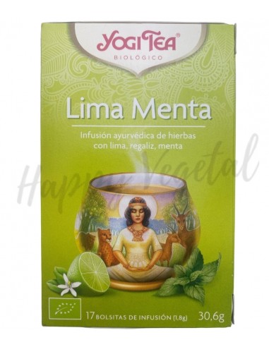 [4012824400535] Yogi Tea Menta Lima 15 Bolsitas