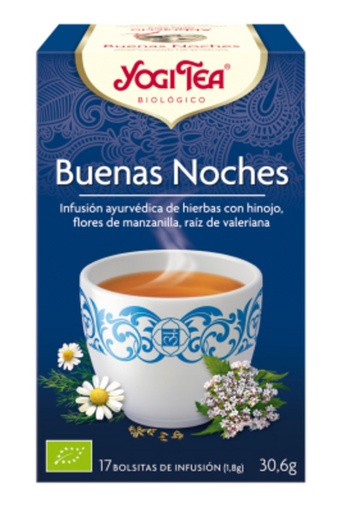 [4012824401242] Yogi Tea Buenas Noches O Buenos Sueños *Cod. Nuevo*17 Bolsitas