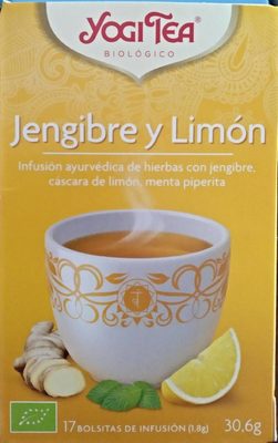 [4012824401334] Yogi Tea Jengibre Limon 17 Bolsitas