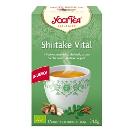 [4012824404830] Yogi Tea Shitake Vitale 17 Filtros