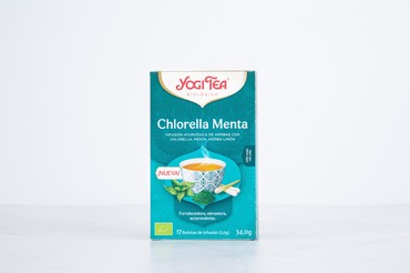 [4012824404885] Yogi Tea Clorella Menta 17 Filtros