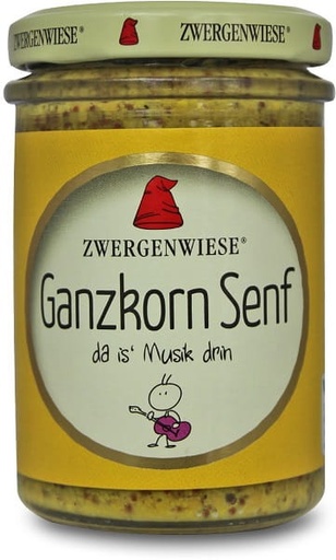 [4019736006466] Mostaza Grano Entero 160 Ml. (Zwergenwiese)
